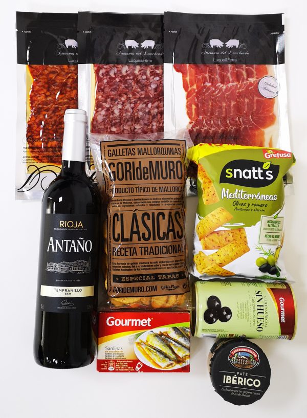 Präsentbox - Tapas-Abend für Zwei I Tapas I Geschenk für Feinschmecker und Spanienfans | Spezialitäten aus Spanien | Geschenk für Männer & Frauen – Bild 8