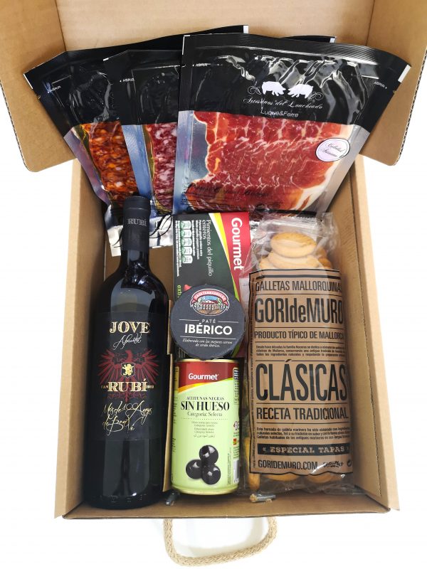 Geschenkbox mit Mallorquinischem Wein, detapasbox Mallorca. Geschenkset Mallorcafans mit Wein aus Binissalem – Bild 9