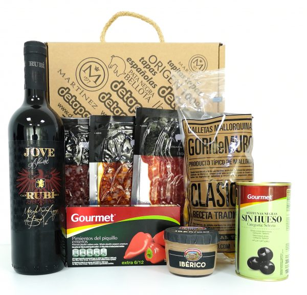 Geschenkbox mit Mallorquinischem Wein, detapasbox Mallorca. Geschenkset Mallorcafans mit Wein aus Binissalem – Bild 6